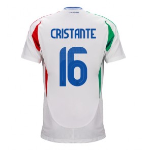 Italija Bryan Cristante #16 Gostujuci Dres EP 2024 Kratak Rukavima